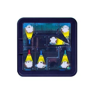 幽靈捕手益智桌遊 闖關遊戲 邏輯訓練 拼圖桌遊, 1個, 幽靈捕手, 藍色