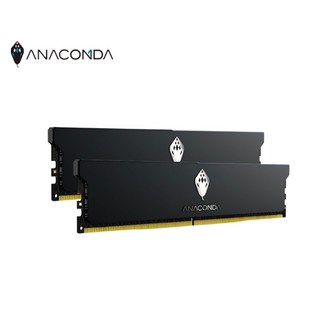 ANACOMDA 巨蟒 KingSnake DDR5 5600/6000/6400/7200 16GBx2 電競超頻桌機記憶體, 1個, 6000MHz, 32GB(16GBx2)