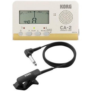 KORG CM-300 CA-2 拾音調音器組 - 吉他/烏克麗麗/提琴/管樂適用, 1個, CM300+CA-2 調音組