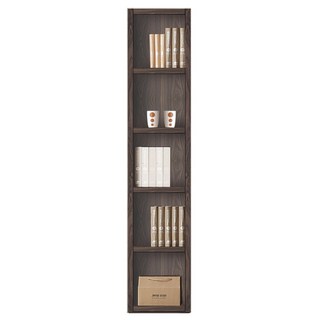 예뫼솔 2000시스템책장 5단-400-500-600-800-1000-1200사이즈 수납선택 책장 책꽂이 수납장 진열장, 5단-0400책장-월넛, 5단