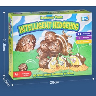 益智桌遊E8N 小刺蝟找媽媽 逃跑刺蝟迷宮 兒童益智迷宮桌遊 商檢合格, 1個, 彩盒