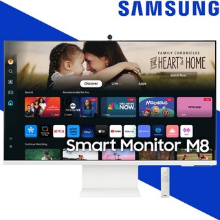 추가 삼성전자 A 32인치 80cm 스마트모니터 M8 S32DM801 4K UHD IP