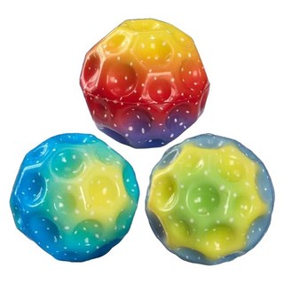 벽치기 탱탱볼 대근육발달 유아공놀이 소프트폼볼 바운스놀이 체육교구용 장난감공, 혼합색상, 1세트