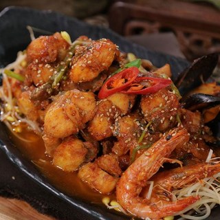 지앤케이 자연그린 통영아구찜5팩세트(소스5팩포함), 5개, 250g