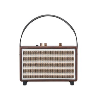 Youngfly 耀飛 24W經典皮革藍芽音箱，藍牙5.0無線連接，皮革紋理設計，內置麥克風支援免提通話, 皮革色