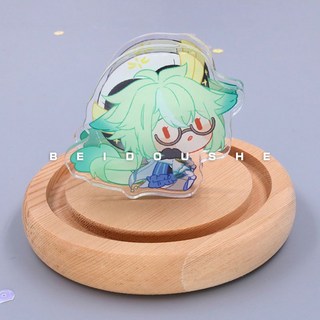 原神立牌 (溫迪 魈 獸耳 公子 凱亞 鐘離 胡桃) 便簽 萬葉 夾子 同人周邊, 原創砂糖獸耳夾子6CM, 1個