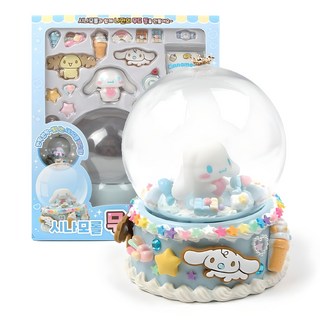 산리오 시나모롤 무드등 꾸미기 데코덴 만들기세트, 혼합색상, 1개