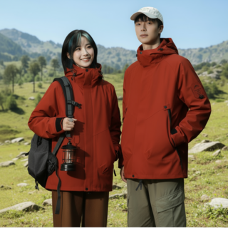 작은 분리형 발수 처리 남녀 공용 등산복