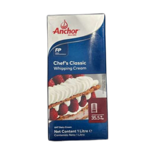 앵커 쉐프스 클래식 휘핑크림, 4개, 1L