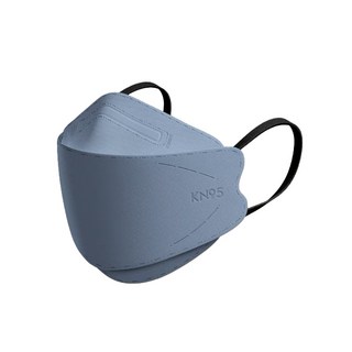 KASO 莫蘭迪色口罩10入1組 成人口罩 立體魚口防塵透氣口罩 KN9501, 白色, 1套, 10片