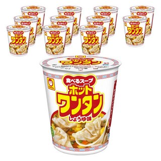 Maruchan 即食餛飩湯 醬油口味 46g, 12個