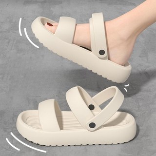 클린바이 이쁘고귀여운 편한 남여공용 여름통기성 EVA슬리퍼 발편한 쿠션밑창 단색 키높이샌들