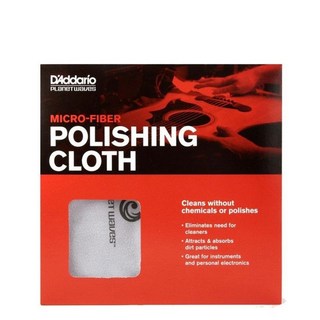 老羊樂器店 DAddario Planet Waves PW-MPC 超纖亮光布 擦琴布 拋光布 可水洗, 1個