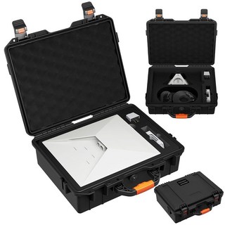 RVMARINEPAT Starlink 미니 케이스 여행용 블랙 IP67 방수 하드 케이스 Starlink 미니 휴대용 충격 방지 스타 링크 액세서리 보관 상자 야외 캠핑 하이킹, RVMARINEPAT Starlink 미니 케이스 여행