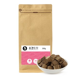 [펫퍼플] 소간 트릿 간식 250g / 고양이 강아지 반려동물 수제간식 동결건조, 소간 트릿 250g, 1개
