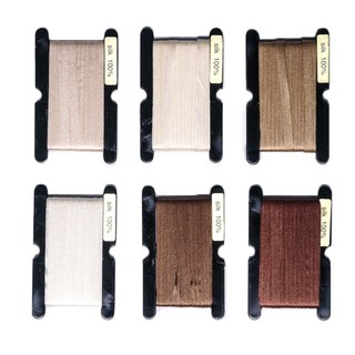 (모쿠바) 실크리본자수실1547 4mm48-53, 52, 1개