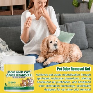 고양이 소변 냄새 제거제 100g 상자 천연 오래 지속되는 젤 청정제 실내 바닥 카펫, 01 빠른