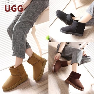 유니돈나 겨울 따뜻한 기모 안감 양털 미들부츠