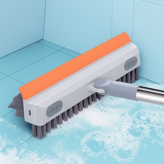 버치앤블룸 회전헤드 틈새 사각 화장실 청소솔, 그레이, 1개