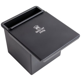 三能SN2197正方型低糖鑄鋁吐司盒(1000系列不沾)黑色節能吐司模具, 1個