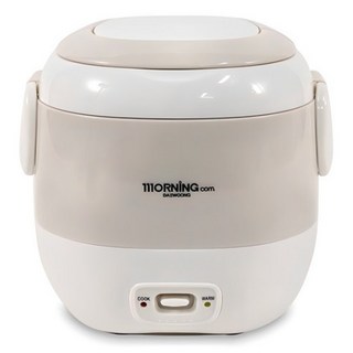 대웅 모닝컴 미니 전기 밥솥 1~2인용, DWR-001KP, 아이보리