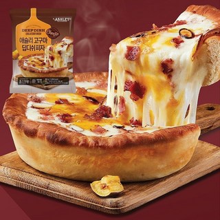 애슐리 고구마 딥디쉬피자, 2개, 388g