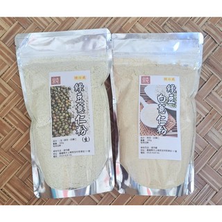 自家研磨純綠豆白薏仁粉 生粉 600g 多用途穀物粉, 1個, 生粉,600g