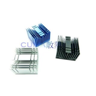 光華CUMA散熱精品*HUGOHOUSE 南北橋散熱片- 藍色 黑色 銀色 金色 不挑色 隨機出貨, 1個