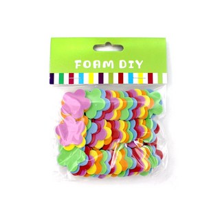 EVA 스티커 꽃, 2개