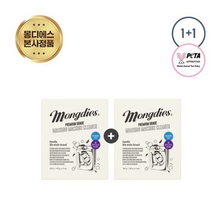 몽디에스 찌든 때 99.9% 강력 살균 세탁조 클리너 40g*4, 몽디에스 세탁조클리너, 2개