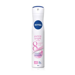 니베아 엑스트라 화이트 데오드란트 스프레이, 200ml, 8개