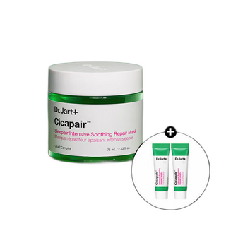 닥터자르트 시카페어 슬리페어 인텐시브 수딩 리페어 마스크 (+크림, 2개, 75ml