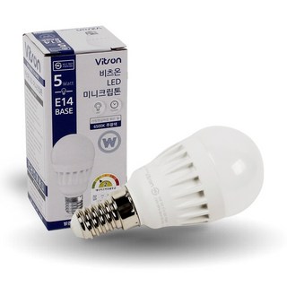 LED 미니크립톤 전구 비츠온 5W E17, 전구색, 3개