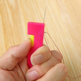 바늘 실꿰기 바늘에 꿰기 기구, 1개