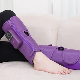 Bornoon 종아리 마사지기 무선 온열 공기압 강도조절 발 다리 안마기 R+L