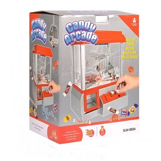 【阿LIN】902821 852A 迷你抓娃娃機 夾糖果機 扮家家酒, 1個, 紅色