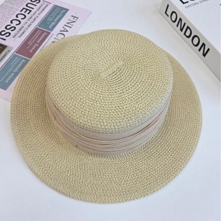 티모양 여성 여름 라탄 밀짚 라피아 자외선차단 모자 보터햇