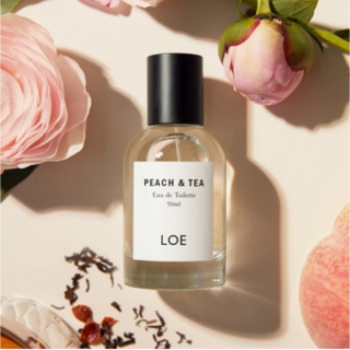 LOE 蜜桃與茶淡香水 50ML 附專櫃提袋, 1個, PEACH&TEA 蜜桃與茶