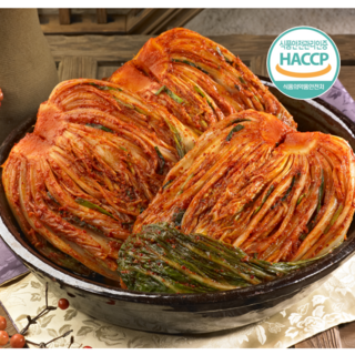 슈퍼푸드 HACCP인증 국내산 농산물로 만든 김장김치, 1박스, 5kg