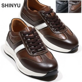 신유 남자 소가죽 캐주얼 로퍼 스니커즈 보트슈즈 정장 남성화 남자 컴포트화 정장화 캐주얼운동화 D2028