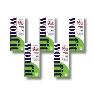 에이치엘사이언스 원핏 알파CD 3500 제로파우더 라이트, 14회분, 5개