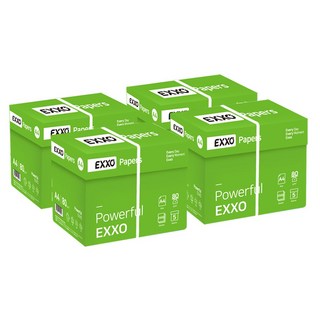 엑소(EXXO) A4 복사용지(A4용지) 80g 2500매 4BOX, 10000개