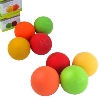 싱글 마사지볼 라크로스볼 실리콘 TPR 4가지 색상 MD Buddy [동화스포츠 공식 제품], 레드, TPR라크로스볼, 1개