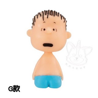 BANDAI 史努比排隊公仔 24夏 扭蛋 查理布朗 夏天 泳裝 全8款, 1個, G款/奈勒斯2B250S