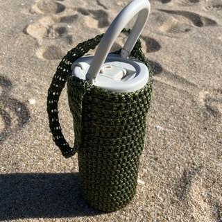 데일리숨 파스텔 물병주머니, 1개, 카키