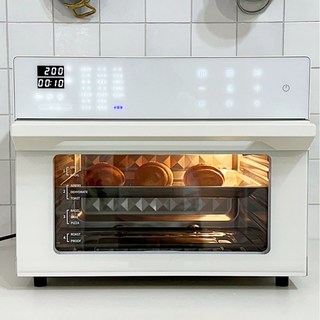 시즌앤홈 대용량 에어프라이어 30L 올스텐 오븐형, 크림화이트