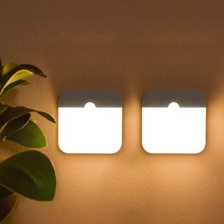 HK sell 뉴이 KC인증 대용량 배터리 충전식 자석형 무선 센서 무드등, 2개