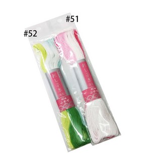 【佰昇國際 Baisheng】十字繡線 (日本原裝進口), 1個, #51, #51