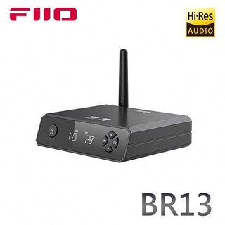 FiiO BR13 Hi-Fi 藍牙接收器 DAC Bypass 光纖 同軸 RCA輸入, 1個