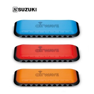 日本鈴木 SUZUKI 兒童十孔口琴 Airwave AW 1 ABS琴身, 藍色, 1個